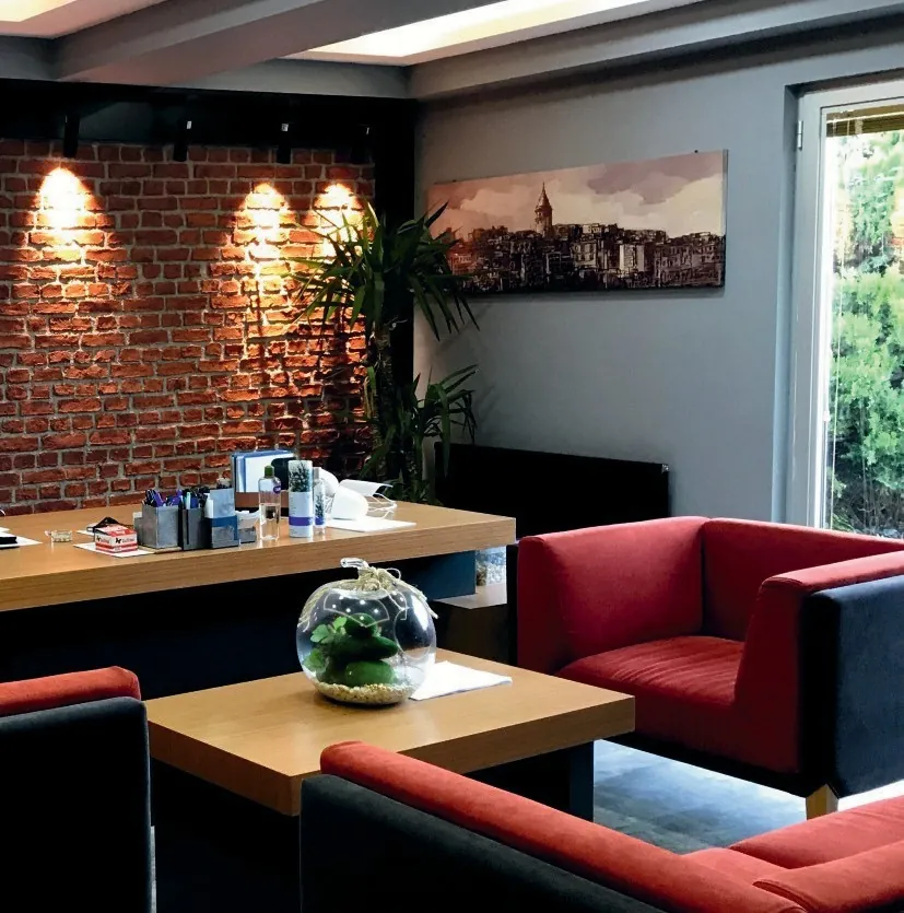 Avcılar Park ve Bahçeler Müdürlüğü Binası — İç mekân ve ortak alan uygulaması