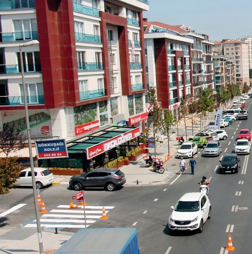 Beylikdüzü Anadolu Caddesi — Tamamlanan cadde düzenlemesi