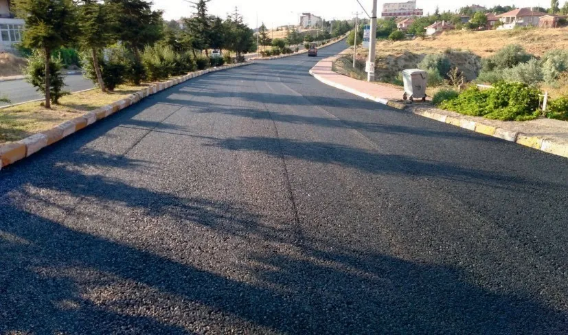 Nevşehir Hacıbektaş Yol ve Meydan Uygulamaları — Tamamlanan yol uygulaması