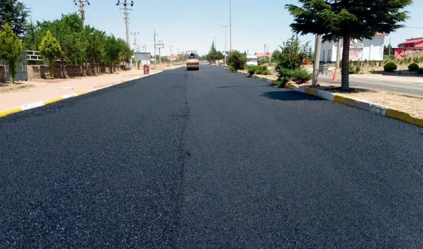 Nevşehir Hacıbektaş Yol ve Meydan Uygulamaları — Asfalt kaplama