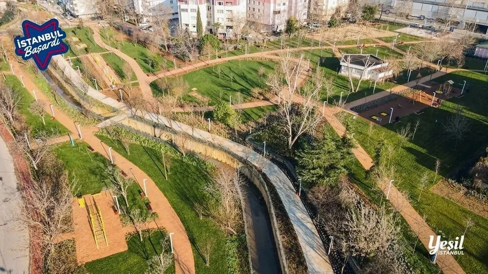 Tuzla Yaşam Vadisi — Vadi yerleşiminin üstten görünümü