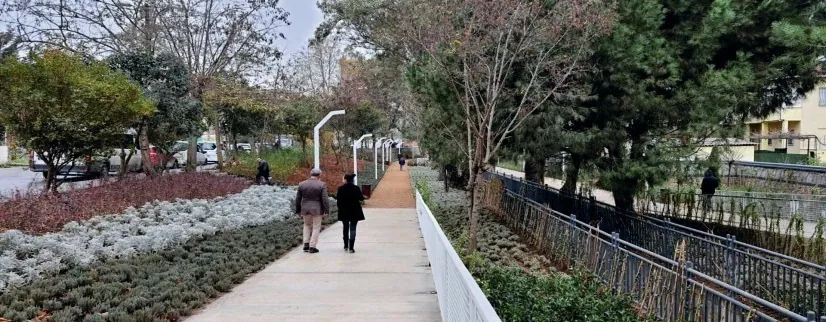Tuzla Yaşam Vadisi — Yaya yolu ve bitkilendirme